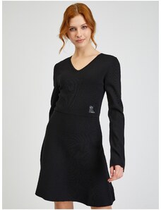 Černé dámské svetrové šaty Armani Exchange - Dámské
