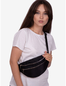 Classic women's handbag type black kidney Shelvt