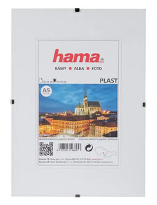 21x29,7 | Euroklip Hama clip-Fix, průhledný plast