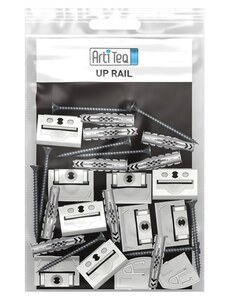 Artiteq Závěsný systém na obrazy - UP Rail Instalační set bílá