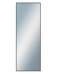 DANTIK - Zarámované zrcadlo - rozměr s rámem cca 50x140 cm z lišty Hliník černá | P22-021 (7022021)
