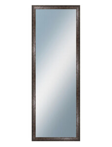 DANTIK - Zarámované zrcadlo - rozměr s rámem cca 50x140 cm z lišty NEVIS šedá (3053)