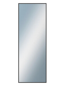 DANTIK - Zarámované zrcadlo - rozměr s rámem cca 50x140 cm z lišty Hliník černá | P269-021 (7269021)