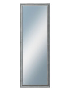 DANTIK - Zarámované zrcadlo - rozměr s rámem cca 50x140 cm z lišty KOSTELNÍ malá šedá (3167)