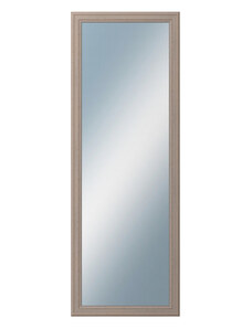 DANTIK - Zarámované zrcadlo - rozměr s rámem cca 50x140 cm z lišty STEP hnědá (3020)