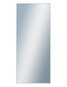 DANTIK - Zarámované zrcadlo - rozměr s rámem cca 60x140 cm z lišty Hliník bílá | P03-027 (7003027)