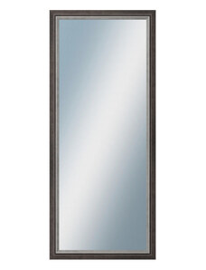 DANTIK - Zarámované zrcadlo - rozměr s rámem cca 60x140 cm z lišty AMALFI černá (3118)