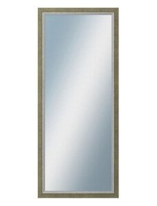 DANTIK - Zarámované zrcadlo - rozměr s rámem cca 60x140 cm z lišty AMALFI zelená (3115)
