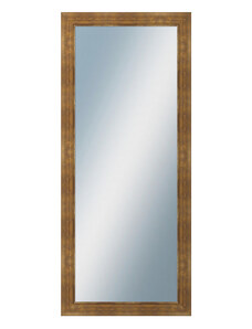 DANTIK - Zarámované zrcadlo - rozměr s rámem cca 60x140 cm z lišty TRITON široký zlatý (2952)