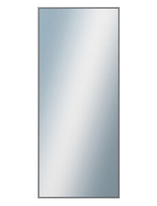 DANTIK - Zarámované zrcadlo - rozměr s rámem cca 60x140 cm z lišty Hliník šedá | P02-006 (7002006)