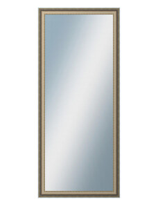 DANTIK - Zarámované zrcadlo - rozměr s rámem cca 60x140 cm z lišty DOPRODEJ|METAL AG prohlá velká (3025)