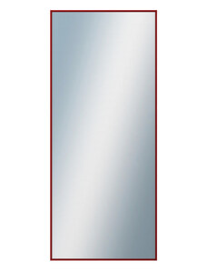DANTIK - Zarámované zrcadlo - rozměr s rámem cca 60x140 cm z lišty Hliník vínová | P269-209 (7269209)
