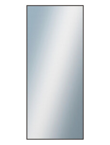 DANTIK - Zarámované zrcadlo - rozměr s rámem cca 60x140 cm z lišty Hliník černá | P22-021 (7022021)