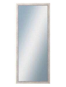 DANTIK - Zarámované zrcadlo - rozměr s rámem cca 60x140 cm z lišty PAINT bílá velká (2960)