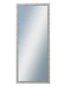 DANTIK - Zarámované zrcadlo - rozměr s rámem cca 60x140 cm z lišty PAINT zelená velká (2964)