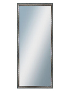 DANTIK - Zarámované zrcadlo - rozměr s rámem cca 60x140 cm z lišty NEVIS modrá (3052)