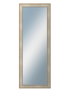 DANTIK - Zarámované zrcadlo - rozměr s rámem cca 60x160 cm z lišty TOOTH stříbrná (2779)