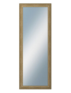 DANTIK - Zarámované zrcadlo - rozměr s rámem cca 60x160 cm z lišty HRAD stříbrná patina (2823)