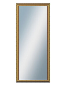 DANTIK - Zarámované zrcadlo - rozměr s rámem cca 60x140 cm z lišty DOPRODEJ|METAL AU prohlá velká (3022)