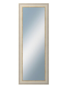 DANTIK - Zarámované zrcadlo - rozměr s rámem cca 60x160 cm z lišty GREECE bílá (2639)