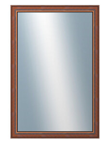 DANTIK - Zarámované zrcadlo - rozměr s rámem cca 80x120 cm z lišty ANGLIE hnědá (561)
