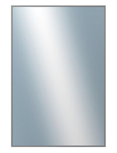 DANTIK - Zarámované zrcadlo - rozměr s rámem cca 80x120 cm z lišty Hliník platina | P269-019 (7269019)