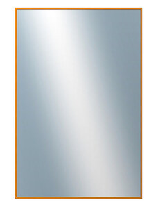 DANTIK - Zarámované zrcadlo - rozměr s rámem cca 80x120 cm z lišty Hliník oranžová | P269-217 (7269217)