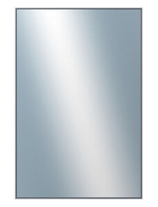 DANTIK - Zarámované zrcadlo - rozměr s rámem cca 80x120 cm z lišty Hliník platina | P02-019 (7002019)
