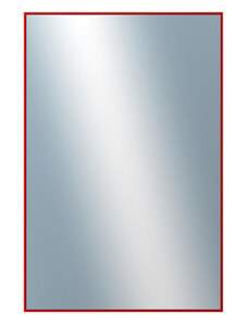 DANTIK - Zarámované zrcadlo - rozměr s rámem cca 80x120 cm z lišty Hliník červená P269-210 (7269210)