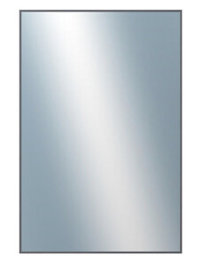 DANTIK - Zarámované zrcadlo - rozměr s rámem cca 80x120 cm z lišty Hliník platina | P03-019 (7003019)