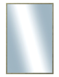 DANTIK - Zarámované zrcadlo - rozměr s rámem cca 80x120 cm z lišty Y-ka žlutá linka (3127)