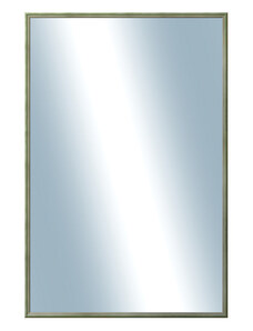 DANTIK - Zarámované zrcadlo - rozměr s rámem cca 80x120 cm z lišty Y-ka zelená linka (3126)