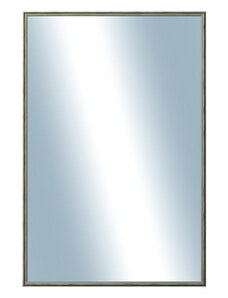 DANTIK - Zarámované zrcadlo - rozměr s rámem cca 80x120 cm z lišty Y-ka černá linka (3125)