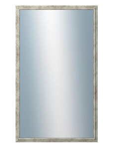 DANTIK - Zarámované zrcadlo - rozměr s rámem cca 60x100 cm z lišty TRITON stříbrná (2143)