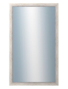 DANTIK - Zarámované zrcadlo - rozměr s rámem cca 60x100 cm z lišty PAINT bílá velká (2960)