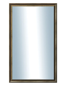 DANTIK - Zarámované zrcadlo - rozměr s rámem cca 60x100 cm z lišty Ferrosa bronzová (3143)