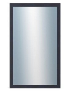 DANTIK - Zarámované zrcadlo - rozměr s rámem cca 60x100 cm z lišty 4020 šedá (2768)