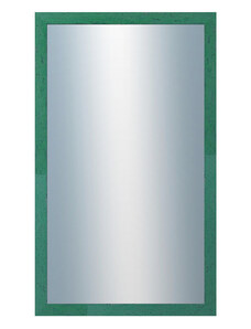 DANTIK - Zarámované zrcadlo - rozměr s rámem cca 60x100 cm z lišty RETRO zelená (2535)