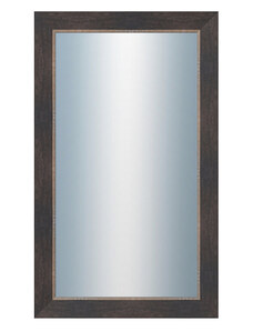 DANTIK - Zarámované zrcadlo - rozměr s rámem cca 60x100 cm z lišty TOMAS černá velká (3031)