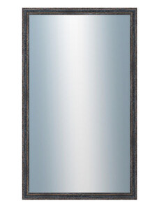 DANTIK - Zarámované zrcadlo - rozměr s rámem cca 60x100 cm z lišty LYON černá (2705)