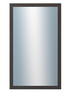DANTIK - Zarámované zrcadlo - rozměr s rámem cca 60x100 cm z lišty RETRO tmavě šedá (2529)