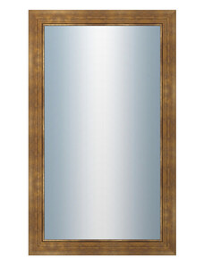 DANTIK - Zarámované zrcadlo - rozměr s rámem cca 60x100 cm z lišty TRITON široký zlatý (2952)