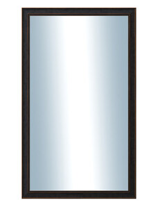 DANTIK - Zarámované zrcadlo - rozměr s rámem cca 60x100 cm z lišty ANDRÉ velká černá (3154)