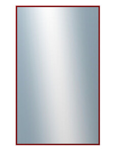 DANTIK - Zarámované zrcadlo - rozměr s rámem cca 60x100 cm z lišty Hliník vínová | P269-209 (7269209)