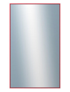 DANTIK - Zarámované zrcadlo - rozměr s rámem cca 60x100 cm z lišty Hliník červená m. | P02-244 (7002244)