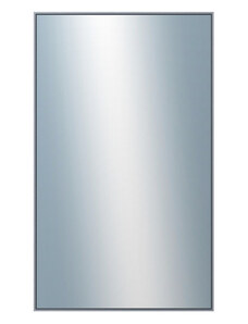 DANTIK - Zarámované zrcadlo - rozměr s rámem cca 60x100 cm z lišty Hliník platina | P02-019 (7002019)