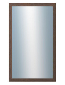 DANTIK - Zarámované zrcadlo - rozměr s rámem cca 60x100 cm z lišty RETRO hnědá (3144)