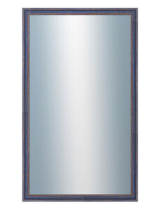 DANTIK - Zarámované zrcadlo - rozměr s rámem cca 60x100 cm z lišty LYON modrá (2668)
