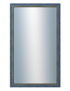 DANTIK - Zarámované zrcadlo - rozměr s rámem cca 60x100 cm z lišty CARRARA šedá (2949)