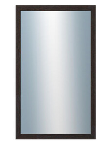 DANTIK - Zarámované zrcadlo - rozměr s rámem cca 60x100 cm z lišty RETRO černá (2528)
